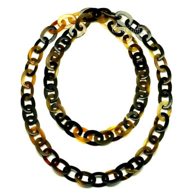 Horn Chain Necklace #13067 - HORN JEWELRY