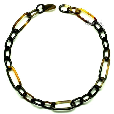 Horn Chain Necklace #13069 - HORN JEWELRY