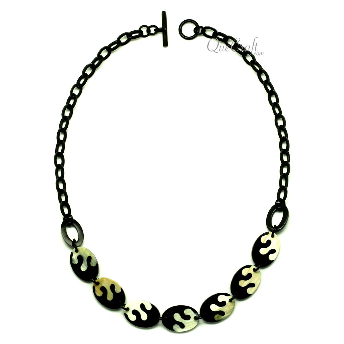 Horn Chain Necklace #13139 - HORN JEWELRY