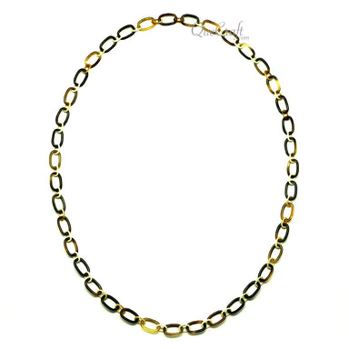 Horn Chain Necklace #13287 - HORN JEWELRY