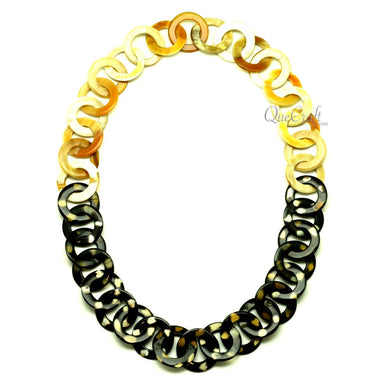 Horn Chain Necklace #13384 - HORN JEWELRY