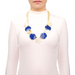 Horn & Lacquer Chain Necklace #13670 - HORN JEWELRY
