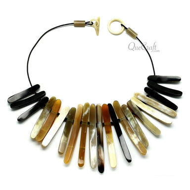 Horn String Necklace #11658 - HORN JEWELRY