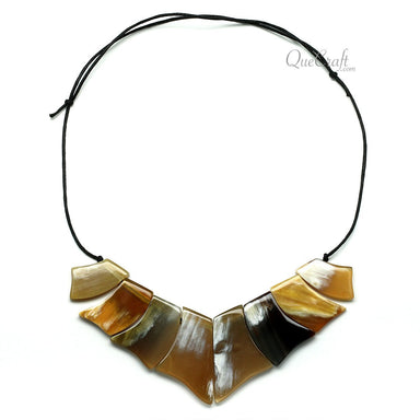 Horn String Necklace #11712 - HORN JEWELRY