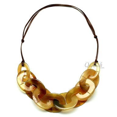 Horn String Necklace #11939 - HORN JEWELRY
