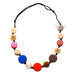 Horn & Lacquer String Necklace #12698 - HORN JEWELRY