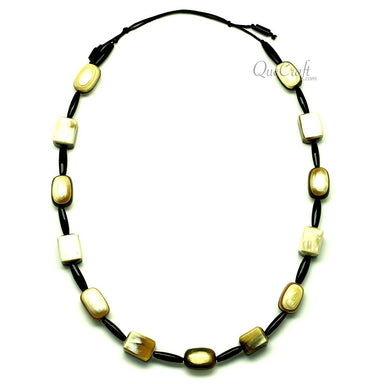 Horn String Necklace #12980 - HORN JEWELRY