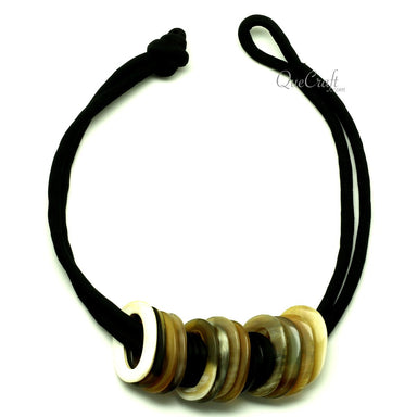 Horn String Necklace #13061 - HORN JEWELRY