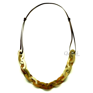 Horn String Necklace #13073 - HORN JEWELRY