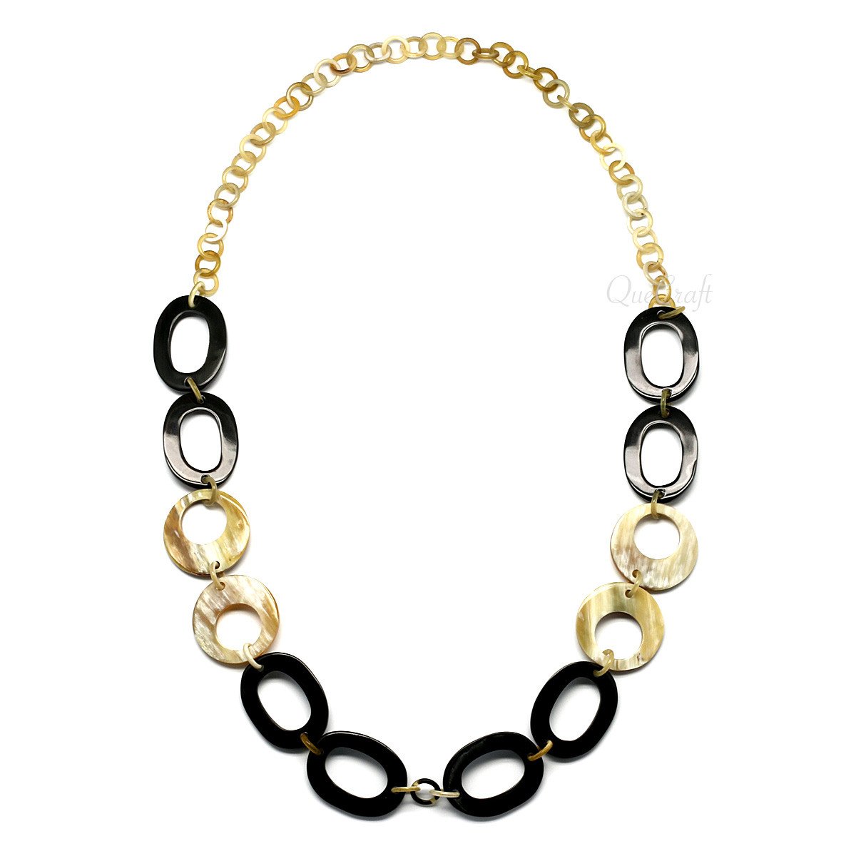 Horn Chain Necklace #9707 - HORN JEWELRY