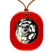 Horn & Lacquer Pendant #12077 - HORN JEWELRY