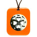 Horn & Lacquer Pendant #12080 - HORN JEWELRY
