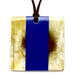 Horn & Lacquer Pendant #12366 - HORN JEWELRY