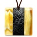 Horn & Leather Pendant #12474 - HORN JEWELRY
