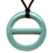 Horn & Lacquer Pendant #12908 - HORN JEWELRY