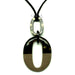 Horn & Lacquer Pendant #13044 - HORN JEWELRY