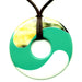 Horn & Lacquer Pendant #13213 - HORN JEWELRY