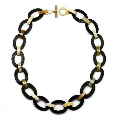 Horn Chain Necklace #10862 - HORN JEWELRY