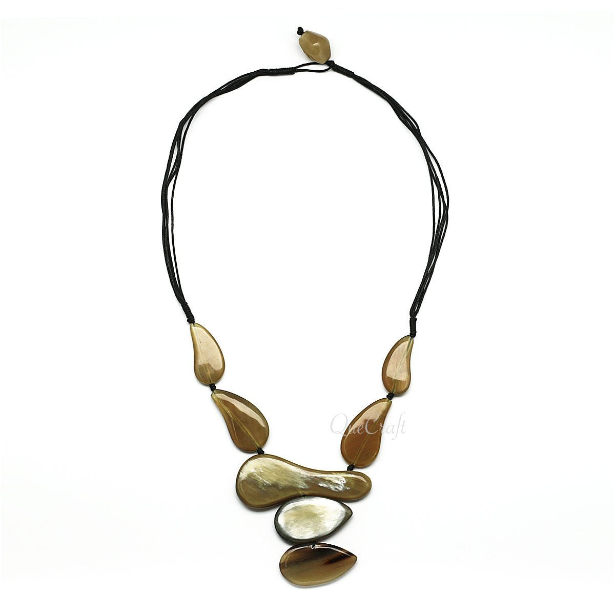 Horn String Necklace #4185 - HORN JEWELRY