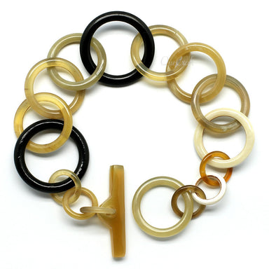 Horn Chain Bracelet #9875 - HORN JEWELRY