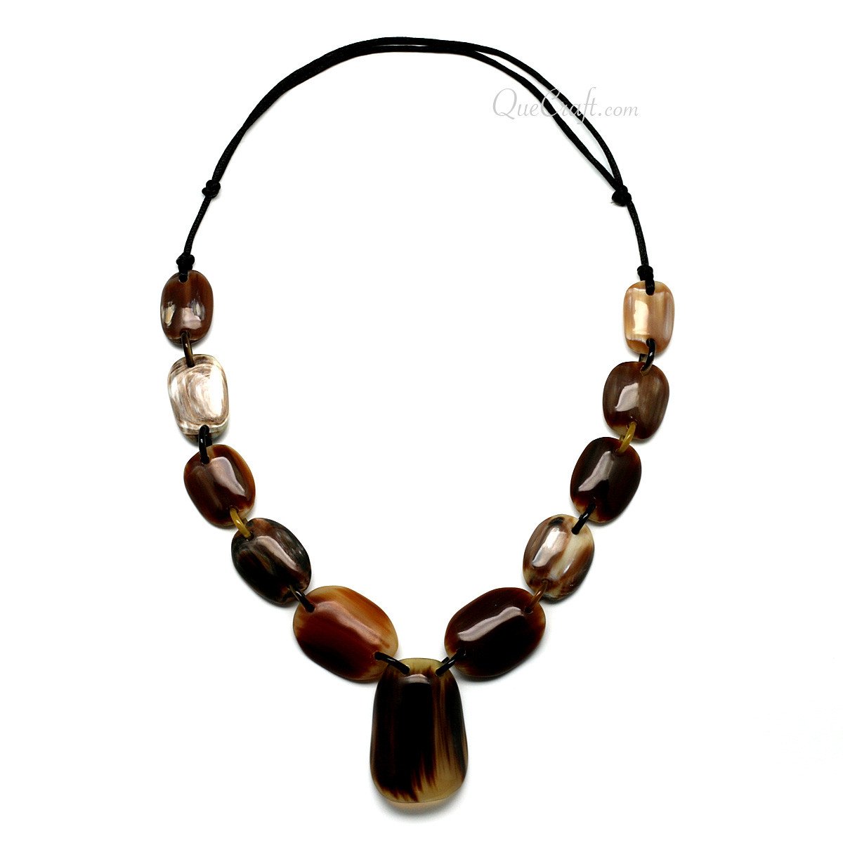 Horn String Necklace #10320 - HORN JEWELRY