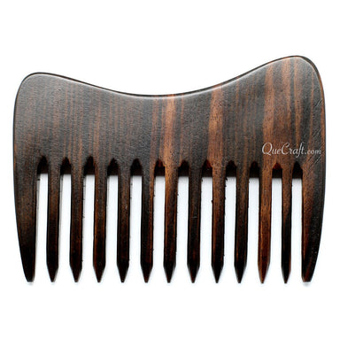 Ebony Hair Comb #10696 - HORN JEWELRY