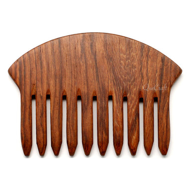 Rosewood Hair Comb #5596 - HORN JEWELRY